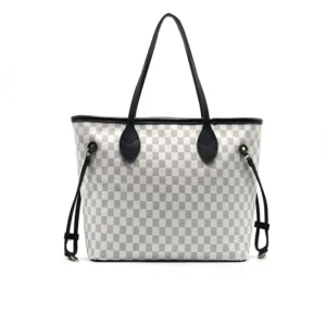 Arvella Hand Bag white and Grey